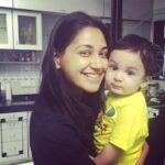 Nikita Dutta Instagram – Wake up picture with the nephew is a must! #CutieMutie Pali Hill, Bandra
