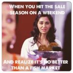 Nikita Dutta Instagram - Mainly talking about Zara! #SaleSeason #NeverOnWeekends #SelfMeme Palladium Mall Lower Parel