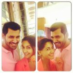Nikita Dutta Instagram - Bumping into an old dear friend! #MissIndiaTimes #SupportingPink TGIF, palladium