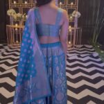 Nikita Dutta Instagram - Did someone say Delhi wedding? 😛😬 . . . Styled by @kareenparwani Outfit: @warpnweftbysagrikarai Earrings: @kiara.jewelry HMU: @shibu_shimmer