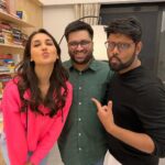 Nikita Dutta Instagram – My dad calls us “Amar Akbar Anthony” 🤷‍♀️🤦‍♀️
.
However to think about it, I wouldn’t have loved my college years and this city so much without these two.
.
Thank you for tolerating my drama all these years. There is a lifetime more to go 💕🦄