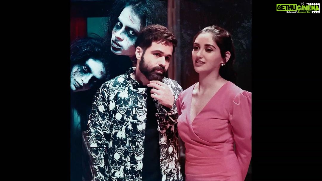 Nikita Dutta Instagram - Booo👻 Caught you! Watch #DybbukOnPrime now. @primevideoin @therealemraan @manavkaul @jayrkrishnan #BhushanKumar #KrishanKumar @kumarmangatpathak @abhishekpathakk @tseriesfilms @panorama_studios @tseries.official