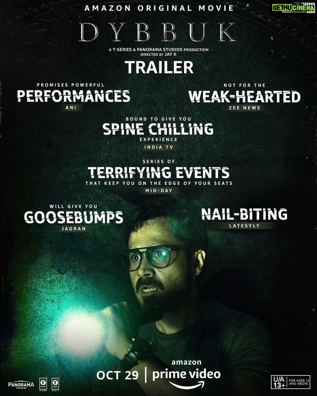 Nikita Dutta Instagram - The Dybbuk is a mystery shrouded through history... The box you can't junk or its theory debunk. Trailer out now: Link in bio Watch #DybbukOnPrime, Oct 29. @primevideoin @therealemraan @manavkaul @jayrkrishnan #BhushanKumar #KrishanKumar @kumarmangatpathak @abhishekpathakk @tseriesfilms @panorama_studios @tseries.official