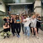 Nikita Dutta Instagram – Surrounded by dancers on the right day! Thank you all for helping me learn the art of dancing. 💕🙏 
.
#NationalDanceDay #BTS #RocketGang 
@zeestudiosofficial @blmdancestudios Blm Studio Andheri