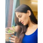 Nikita Dutta Instagram - #Tulsi . Grew this little immunity booster in my quarantine period. . 🍃🌱🪴