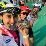 Nikita Dutta Instagram – This morning was great! 
We cycled almost 40km in the city at the best time of the day. Thank you for being a part of my madness @jaferalimunshi @rizwanbachav 
13.11.2022 💕🦄