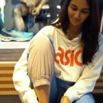 Nikita Dutta Instagram - . Couldn’t wait to visit the country’s largest store of my favourite brand ASICS, recently opened at Connaught Place, New Delhi. The go to destination for all sneaker lovers and performance sports Athletes. . Also experienced ASICS’ initiative towards a sustainable and eco-friendly future, with its latest Edo Era Tribute pack. . All this and more in my store visit experience video. Do check out 😁 . #ASICS #ASICSIN #IMoveMe #EDOERATRIBUTE