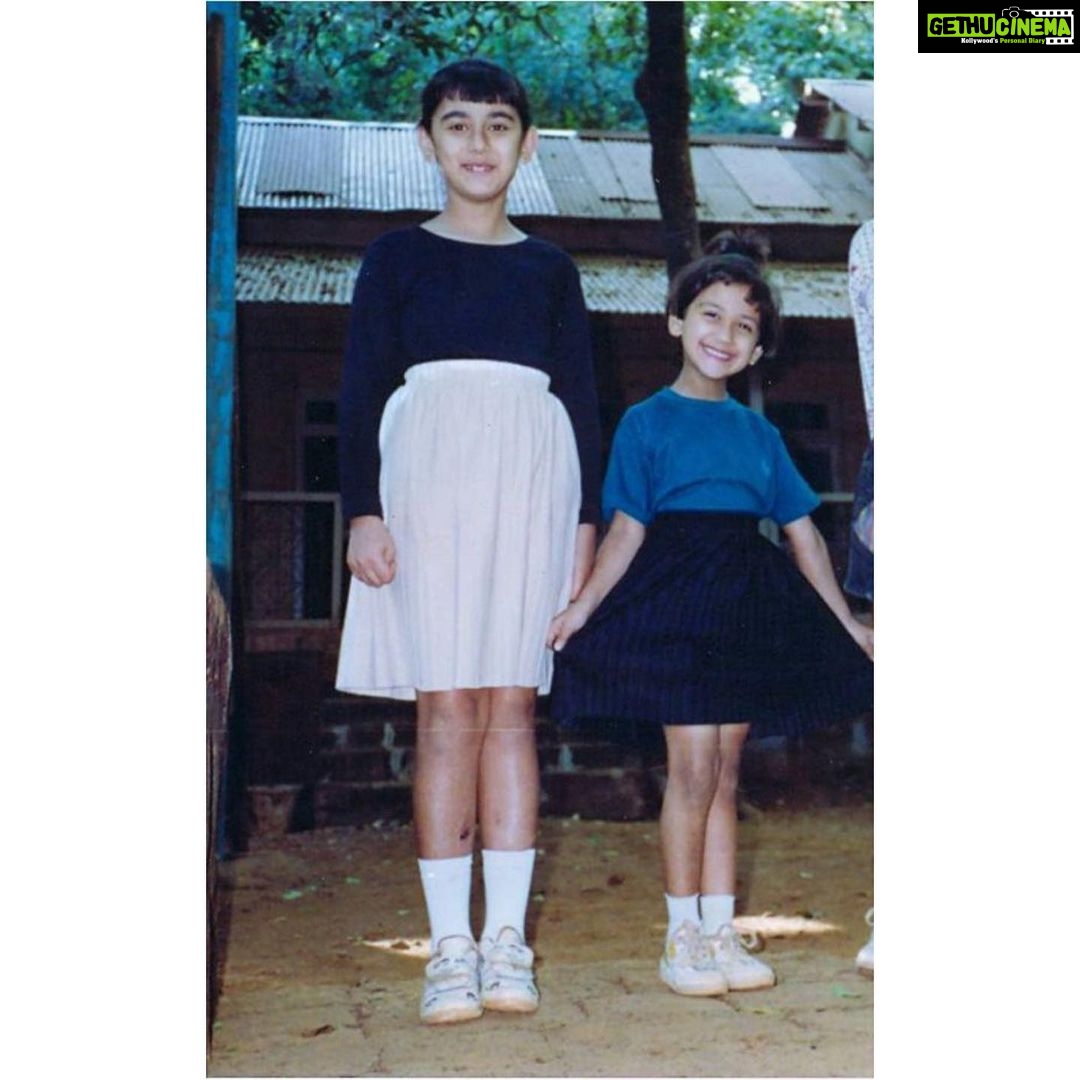 Nikita Dutta Instagram - So glad that fighting with you as a child was directly proportional to adoring you as an adult. ........ By my side, Holding me tight Always💕 Happy birthday Ollie’s mother. @naan_bai