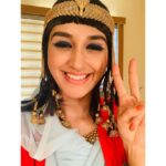 Nikita Dutta Instagram - An extremely excited cleopatra version. 😬✌️ . #BTS #Maska #Netflix