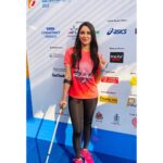 Nikita Dutta Instagram – Managed to make it to the blue carpet this morning for @asicsindia and the spirit of @tatamummarathon 
#TMM2020 Tata Mumbai Marathon