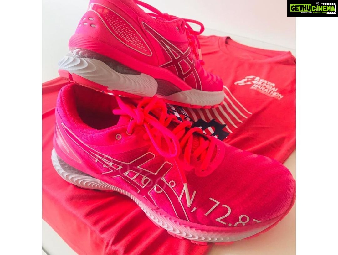 Nikita Dutta Instagram - Lace-up the new limited- edition @asicsindia GEL-NIMBUS™️ 22 to find your runner's high! Inspired by the city of Mumbai and designed for joyful runs, this new shoe is indeed a keeper for all shoe-addicts. #GELNIMBUS #ASICS #ASICSIN #JoyofRunning