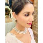 Nikita Dutta Instagram - Overwhelmed with all the love last night at the Dahi handi utsav. 😇🙏. . Styled by @jaferalimunshi Outfit by @bypriyadixit HMU @shibu_shimmer Managed by @exceedentertainment Kothrud, Pune
