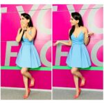 Nikita Dutta Instagram - To err is human 🙃 🦄 .. About yesterday at the pre match show for #DCvsSRH .. Outfit : @asos @sewshy Jewellery : @bellofox Shoes : @stevemadden Styled by: @shayal Asst by: @scsatabdi & @anmolmittal07 .. #VivoIPL2019 #CricketLive #StarSports Star TV, Urmi Estate