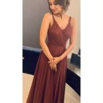 Nikita Dutta Instagram - About last night for the #VETAME2019. . Styled by @jaferalimunshi Outfit by @faiz___zariwala Designer managed by @triptigoy HMU @makeup_audreysangma Earings by @aptaccessory Hilton Dubai Al Habtoor City
