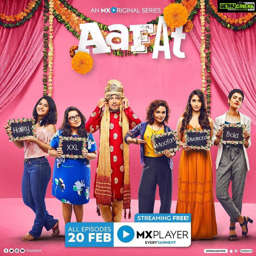 Nikita Dutta Instagram - Titli coming your way 🦋 Streaming soon! #Repost @mxplayer with @get_repost ・・・ Aditi, Ayesha, Faiza, Anu ya Titli - Kaunsi AAFAT se hogi Ricky ki shaadi? 
Trailer out at 4.30pm today! #Aafat, an MX Original Series is releasing on 20th February on our platform. Stay tuned. @theaslisidharth @nikifying @queendomneelam @chitrashi @anshul14chauhan @pushtiie @shashantshah #MXOriginal #MXPlayer