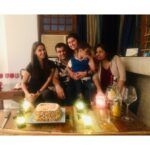 Nikita Dutta Instagram - The smiles are just for pictures. All we care about is cake. And the whole of it! 🤓😈 #Phamily🦄 Pali Hill