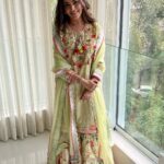 Nisha Agarwal Instagram - Feeling festive ♥️ Wearing @gopivaiddesigns