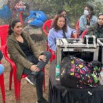 Nivetha Pethuraj Instagram – And that’s after 16+ hours of shoot.. So much love for these women!!!!!!! 🤍