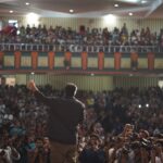 Nivin Pauly Instagram – What a great way to wrap up the Saturday Night promotional tour! ✨
It was a fantastic experience in this electrifying atmosphere at St Teresa’s College, Kochi. 🔥🔥
Get ready to meet Stanley and his friends in #SaturdayNightMovie, a saga of friendship from Nov 4th