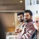 Nivin Pauly Instagram - #SaturdayNightMovie Press Conference in #Dubai @saturday_night_movie in theatres from November 4th! 🎇 @rosshanandrrews #NaveenBhaskar #AjithVinayaka #Sareth @golchin_pharsfilm @pharsfilm @AjuVarghese @Siju_Wilson @SaijuKurup @_Saniya_Iyappan_ @Grace_Antonyy @Malavika_Sreenath @saturday_night_movie @ajithvinayakafilms @Jakes_bejoy @aslamkpurayil @noblejacob5455 @vishnudevaofficial @catalyst4movies @mrprofessional.in #SaturdayNight #SaturdayNight4thNov #NivinPauly #AjuVarghese #SijuWilson #SaijuKurup #SaniyaIyappan #MalavikaSreenath #GraceAntony #RosshanAndrrews #ajithvinayakafilms #avf #malayalamMovie #mrprofessional #ComingSoon