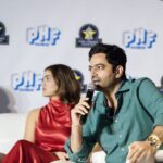 Nivin Pauly Instagram - #SaturdayNightMovie Press Conference in #Dubai @saturday_night_movie in theatres from November 4th! 🎇 @rosshanandrrews #NaveenBhaskar #AjithVinayaka #Sareth @golchin_pharsfilm @pharsfilm @AjuVarghese @Siju_Wilson @SaijuKurup @_Saniya_Iyappan_ @Grace_Antonyy @Malavika_Sreenath @saturday_night_movie @ajithvinayakafilms @Jakes_bejoy @aslamkpurayil @noblejacob5455 @vishnudevaofficial @catalyst4movies @mrprofessional.in #SaturdayNight #SaturdayNight4thNov #NivinPauly #AjuVarghese #SijuWilson #SaijuKurup #SaniyaIyappan #MalavikaSreenath #GraceAntony #RosshanAndrrews #ajithvinayakafilms #avf #malayalamMovie #mrprofessional #ComingSoon