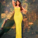 Nora Fatehi Instagram - Good morning 💛🐥 @aasthasharma @marcepedrozo @reshmaamerchant @tejasnerurkarr Outfit @fjollanilaofficial Jewellery @amarisbyprernarajpal