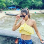 Nusrat Jahan Instagram - Tanned AF ☀️ #ınstagood #instafashion #suntan #sun #yellow #feelgood #beyou #likeforlikes