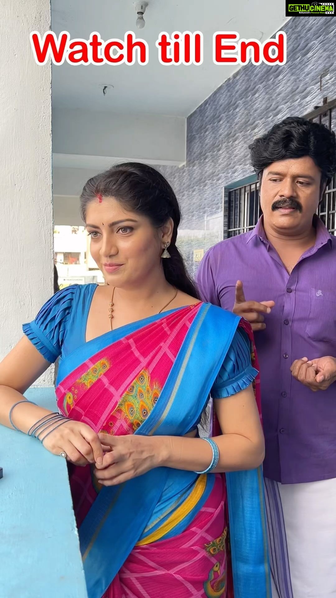 Papri Ghosh Instagram - Yenna venum kelu part 2😀😂 #pandavarillam_serial #comedy #instareels #fun #shorts #funny #trending