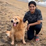 Papri Ghosh Instagram - எல்லையில்லா பாசம்❣️ Maxi the hero 🐾🐾❤️ #paprighosh #pondicherrydiaries #dogsofinstagram