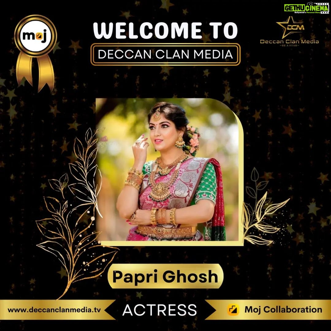 Papri Ghosh Instagram - #welcome with full of excitement,π₯³π₯π₯π₯ the one who spread joy and happiness on other's face with her fabulous acting.π€© miss papri ghosh. . . Welcome to @deccanclanmedia Take a look at his profile on Instagram @paprighoshofficial . . . . . . . . . #actress #deccanclanmedia #modling #southindianbride #bestheroine #beauty #influencer #talent