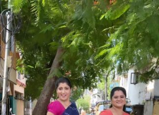 Papri Ghosh Instagram - #trending #song #reels #supermom #high #energy #dance #actress #saree @queenz_collectionz