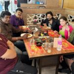 Papri Ghosh Instagram - Family Lunch #pandavarillam #team @nesan.nepolean @absar_mohamed @dhiyanisurendar @gatevijay_official @paprighoshofficial #grillbox #funtimes #paprighosh #pandavarillamonsuntv #suntv #naresheswar