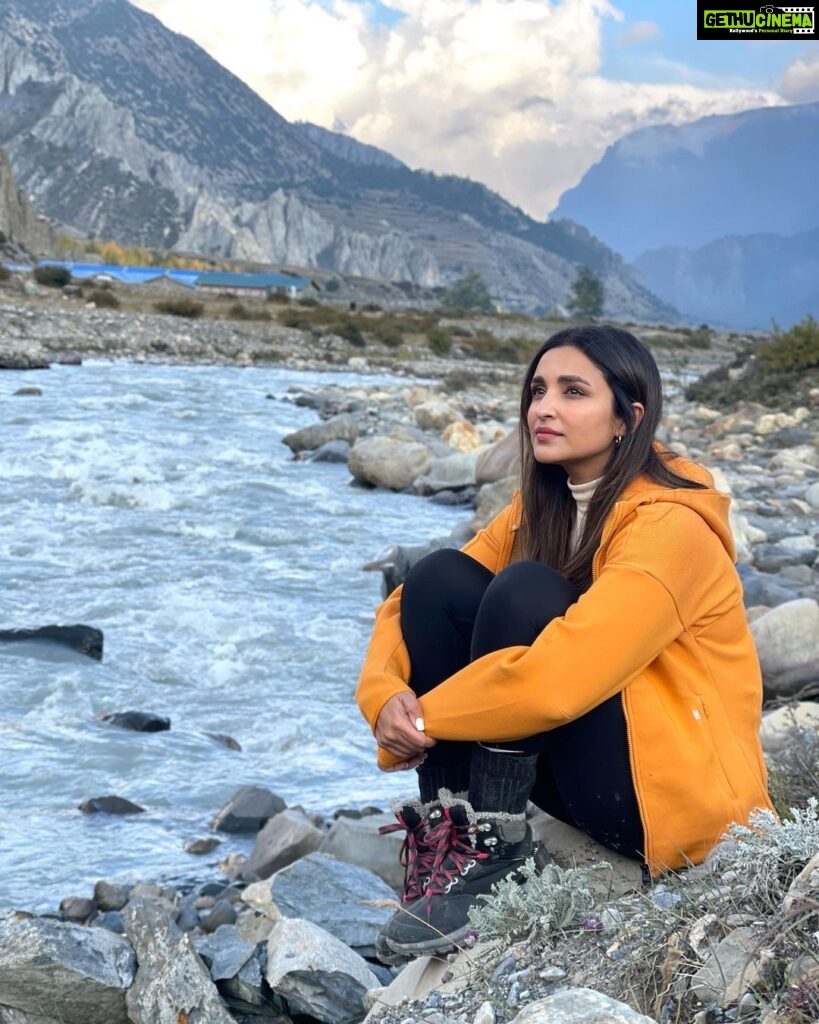 Parineeti Chopra Instagram - In between takes … 🎬 #Uunchai ✨ Nepal