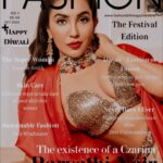 Parvatii Nair Instagram - Take a look at @fashiondrift.magazine s latest cover ! @seldonartistry @keziah_costume_stylist