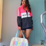 Payal Rajput Instagram – I googled my symptoms .Turns out I just need a Vacay 😇
Lovely bag and jacket by @hamster_london 😍