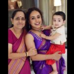 Pearle Maaney Instagram - Achamma, Amma and Nilumma 😎 Who all wants to See Amma’s Version of Mallipoo 😀🤓😜 will post it today at 6pm on Our New Youtube Shorts Channel. Subscribe and Stay Tuned. Link in Story 🥰