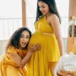 Pearle Maaney Instagram - Happy Birthday Rachel… Vavachi… to my most special person.. my sister..my bestie…❤️ you always make me wonder how someone can be so perfect… 😍so beautiful and so elegant… I love you and I am so proud of you. times have changed.. from pillow fights to mommy talks… it’s crazy ! But just remember, in whatever you do… I’ve got your back. Thank you for being you. May this day remind you that your Birthday is a Blessing that people who know you count. 😘😘😘 . PS: the last pic is just Too cute 🥰😋 it’s The mini versions of us