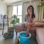 Pooja Hegde Instagram – What my mornings look like now… #roadtorecovery #comingbackstronger 🦿