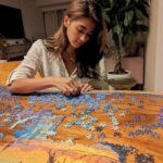 Pooja Hegde Instagram - Home bound and puzzled 🧩🥸