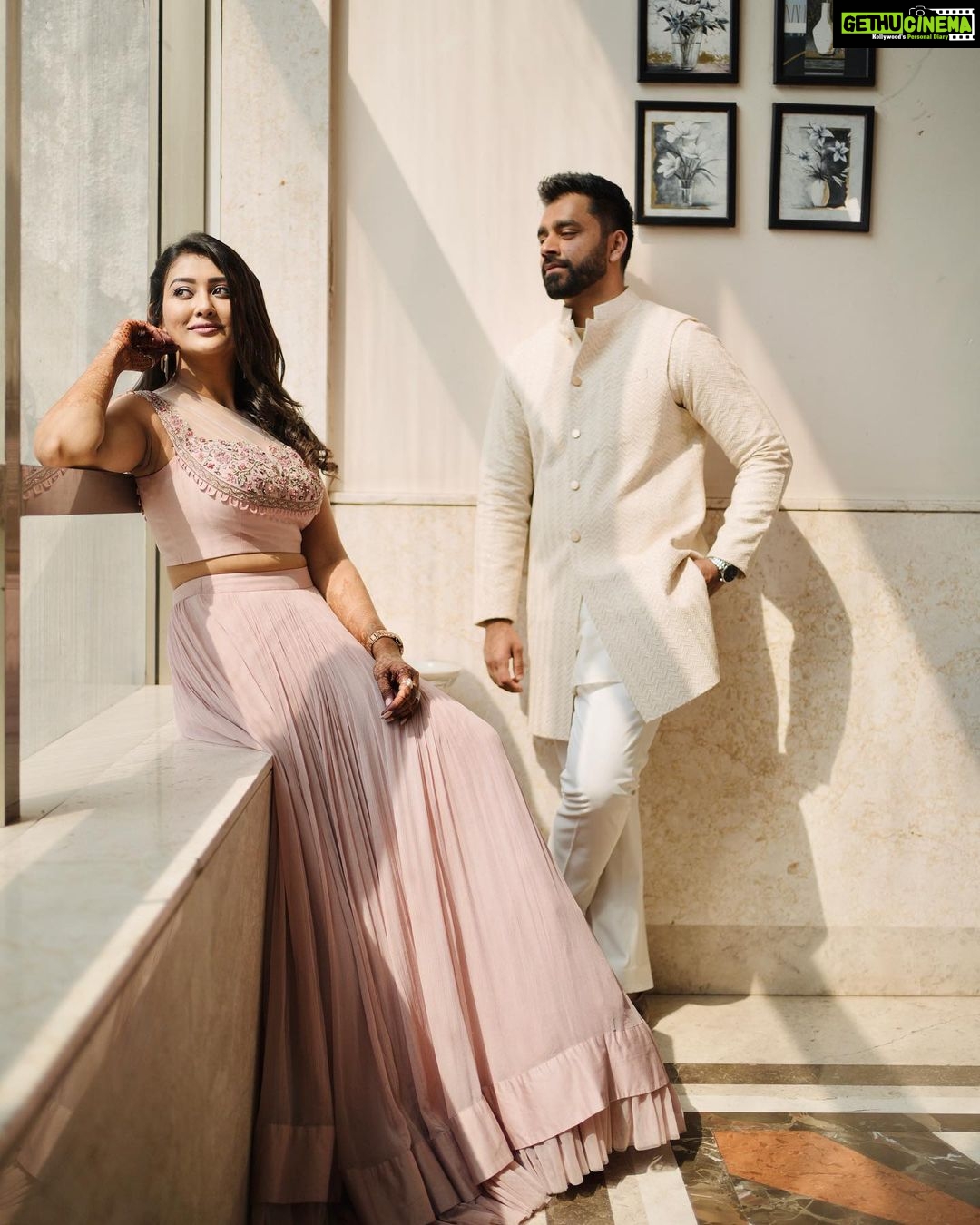 Intimate Florida Engagement With A Refreshing Mint Green Lehenga | Green  lehenga, Couple wedding dress, Couple dress