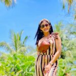 Pooja Jhaveri Instagram - If you love boho style as much as me; this video is for you ! Styled my striped jumpsuit, which is super breathable (perfect for summer) with some accessories, perfect for a day out in #goa . . . #goa #goastyle #stylediaries #boho #bohostyle #bohemian #bohemianvibe #vibe #goavillas #travel #travelandtourism #fashion #fashionblog #poojajjhaveri Goa