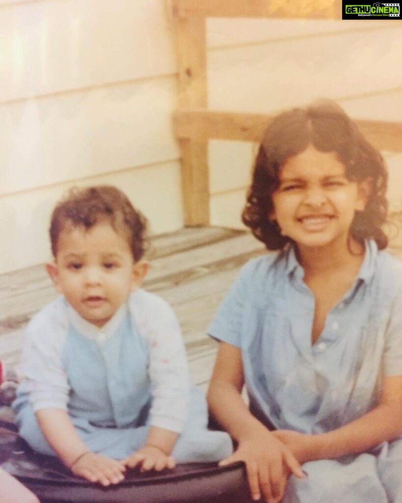 Pooja Kumar Instagram - Happy happy birthday my dear little brother. #birthday #september #kids #india #america #stlouis
