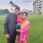 Pooja Kumar Instagram - Aloha from Kona, Hawaii! We had such a blast at my cousin’s wedding! Congrats Karthik and Jessy! Thanks for making us take a vacation! #hawaii #vacation #rest #america #india #family #indianwedding