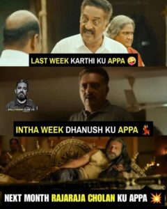 Prakash Raj Instagram - Ha ha .. who ever created this 🤗🤗❤️❤️ I Love you CHELLAM … made my day