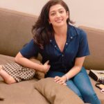 Pranitha Subhash Instagram - Parenting Hack for Weekends :- . . . . . . . . There is no hack. This is what your weekends will look like from now on .. 🙈❤️