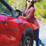 Priyanka Jawalkar Instagram - Among the clouds we shared a cup of tea, the #renaultkiger and me! 😉 It's distinctive styling and amazing radiant red colour compliments my personality. And as they say, when you look good, you feel good ;) #theKigerlife #KigerInJammuKashmir #RenaultKiger @renaultindia #kashmir #instagood #instadaily #mountains #kashmirbeauty #pahalgam #beautifulviews #kashmirnow #kashmirdiaries #cars#carphotography#cargram #carlifestyle