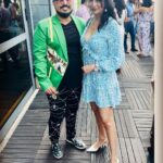 Priyanka Mondal Instagram – #latepost✌ 
Thank you @fashionabhishek for the lovely brunch party 
#priyankamondalofficial Capella Altair Boutiques Hotel 20 Th Floor