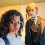 Priyanka Nair Instagram – In the world of crime 🔍
📸 @shalugeorge91 
@sgeorge_mua 
#sherlokholmes #sherlokhomesmuseum #london #priyankanair#221bakerstreet The Sherlock Holmes Museum