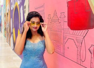 Priyanka Nair Instagram - Tangled up in blue 💙 #blue #tangledupinblue #instapic#instatime#priyankanair
