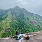 Priyanka Nair Instagram - Heaven is under our feet as well as over our heads. #naturelover #trekking#varayadumotta #priyankanair